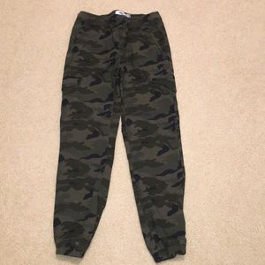 Boys Camo Cargo Pants